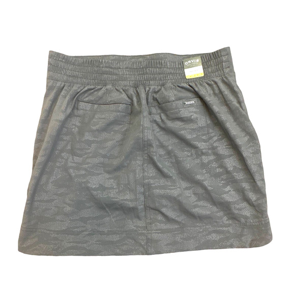 Orvis Travel Skort Green Camo - Picture 2 of 5